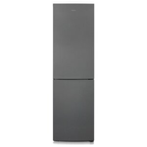 Холодильник "Бирюса" W6049, двухкамерный, класс А, 380 л, серый