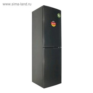Холодильник DON R-296 G, двухкамерный, класс А+349 л, графит