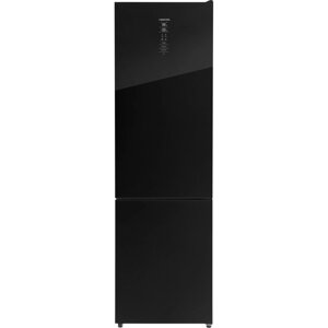 Холодильник HIBERG RFC-400DX NFGB inverter, двухкамерный, класс А, 380 л, чёрный