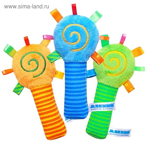 Игрушка-погремушка «ШуМякиши Маракас», цвета МИКС