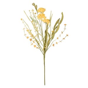 Искусственный цветок «Одуванчик полевой», высота 55 см, цвет жёлтый
