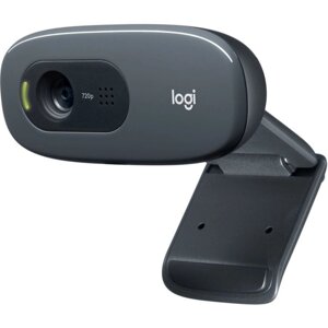 Камера Web Logitech HD Webcam C270 черный 0.9Mpix (1280x720) USB2.0 с микрофоном (960-001063 10045