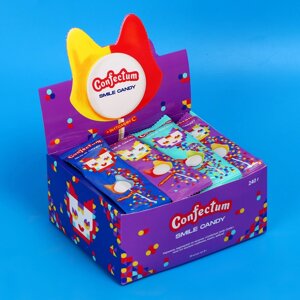 Карамель леденцовая на палочке "Confectum Smile Candy", 8 г