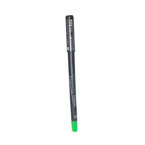 Карандаш для глаз Parisa, неоновый, с матовым покрытием, NP-603 bright green
