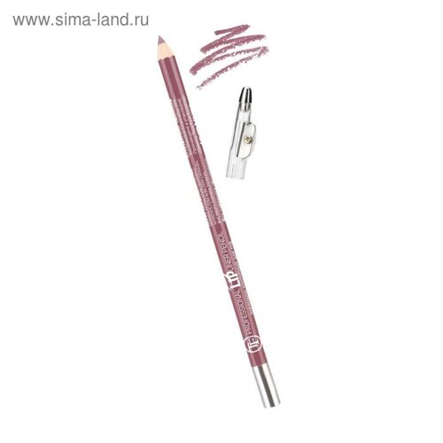 Карандаш для губ с точилкой TF Professional Lipliner Pencil, тон №080 тёмно-розовый