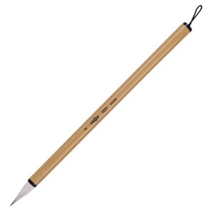 Кисть художественная для каллиграфии коза №2 Гамма, ручка бамбук