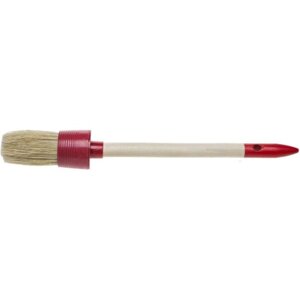 Кисть круглая STAYER UNIVERSAL 0141-30, натуральная щетина, деревянная ручка, 30 мм