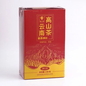 Китайский изысканный выдержанный рассыпной красный чай, медовый, 150 г (5 г), Юньнань