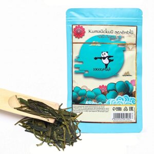 Китайский зелёный чай "Лунцзин", 50 г (5 г)