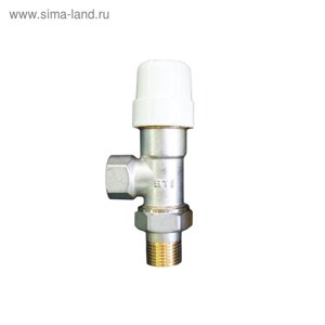 Клапан для радиатора STI, 1/2"х3/4", осевой, термостатический