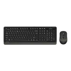 Клавиатура + мышь A4Tech Fstyler FG1010S клав: черный/серый мышь: черный/серый USB беспроводн 103388