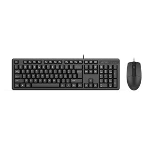 Клавиатура + мышь A4Tech KK-3330S клав: черный мышь: черный USB (KK-3330S USB (BLACK