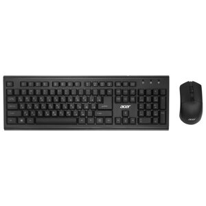 Клавиатура + мышь Acer OKR120 клав: черный мышь: черный USB беспроводная (ZL. KBDEE. 007)