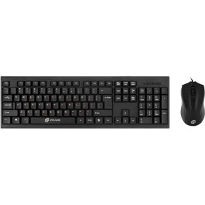 Клавиатура + мышь Оклик 620M клав: черный мышь: черный USB (475652)