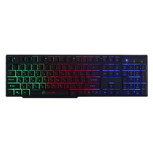 Клавиатура Оклик 780G SLAYER черный USB for gamer LED