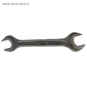 Ключ рожковый "Сибртех" 14329, фосфатированный, 19х22 мм, ГОСТ 2839