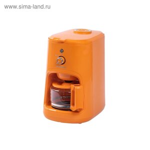 Кофеварка Oursson CM0400G/OR, капельная, 900 Вт, 600 мл, автоотключение, оранжевая