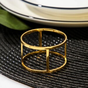 Кольцо для салфетки Noble, 4,52,9 см, цвет золотой