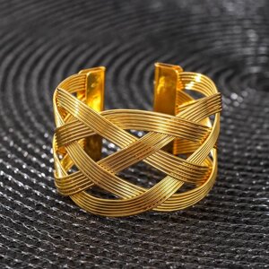 Кольцо для салфетки «Сфера», 3,54,55,5 см, цвет золотой
