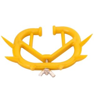 Кольцо против самовыдаивания, 10,5 7,5 см, жёлтый