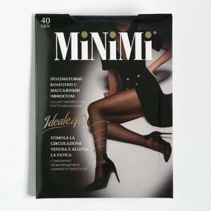 Колготки женские MiNiMi IDEALE 40 ден, цвет чёрный (nero), размер 4