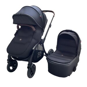 Коляска 2 в 1 Sweet Baby Cupola, цвет black neo