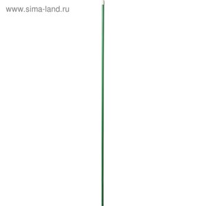 Колышек для подвязки растений, h = 100 см, d = 1 см, зелёный