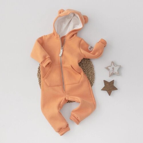 Комбинезон детский KinDerLitto «Пикколино-2», рост 86-92 см, цвет оранжевое солнце
