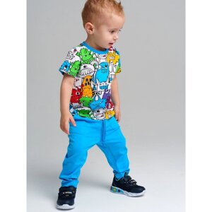 Комплект для мальчиков: футболка, брюки PlayToday, рост 86 см