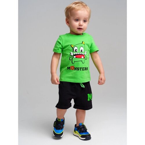 Комплект для мальчиков: футболка, шорты PlayToday, рост 86 см