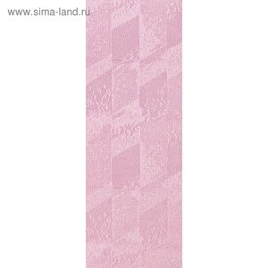 Комплект ламелей для вертикальных жалюзи «Лагуна», 5 шт, 180 см, цвет розовый