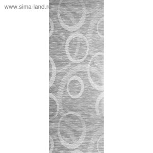 Комплект ламелей для вертикальных жалюзи «Осло», 5 шт, 180 см, цвет серый