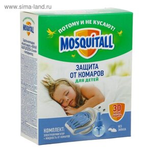 Комплект Mosquitall «Для дома и дачи»электрофумигатор + жидкость 30 мл