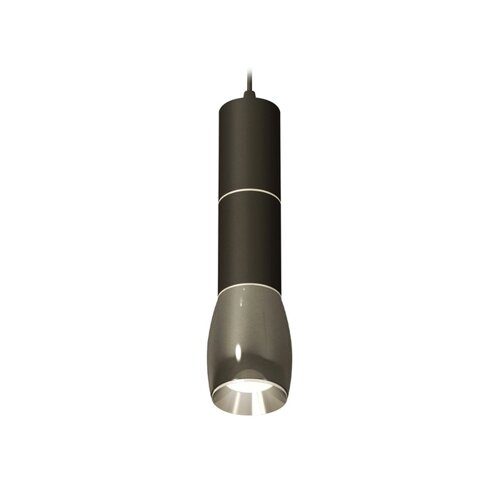 Комплект подвесного светильника Ambrella light, Techno, XP1123010, GU5.3, цвет чёрный хром, чёрный песок
