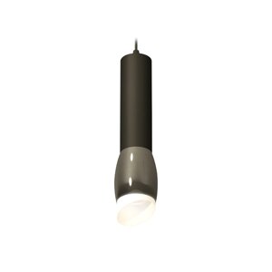 Комплект подвесного светильника с акрилом Ambrella light, Techno, XP1123003, GU5.3, цвет чёрный хром, чёрный песок