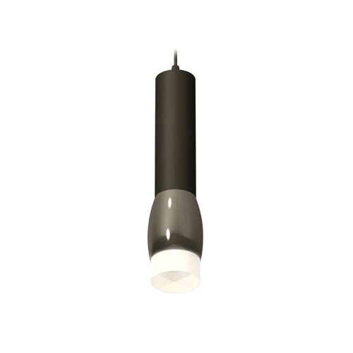 Комплект подвесного светильника с акрилом Ambrella light, Techno, XP1123004, GU5.3, цвет чёрный хром, чёрный песок