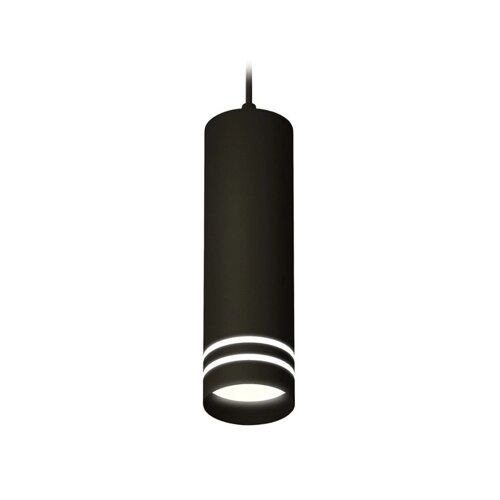 Комплект подвесного светильника с акрилом Ambrella light, Techno, XP7456003, GU5.3, цвет чёрный песок