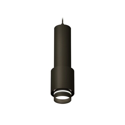 Комплект подвесного светильника с акрилом Ambrella light, Techno, XP7723012, GU5.3, цвет чёрный песок