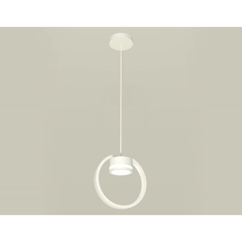 Комплект подвесного светильника с акрилом Ambrella light, Traditional DIY, XB9101150, GX53, цвет белый песок, белый матовый