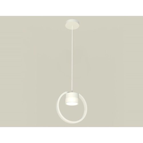 Комплект подвесного светильника с акрилом Ambrella light, Traditional DIY, XB9101154, GX53, цвет белый песок, белый матовый