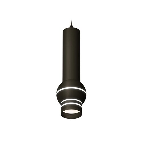 Комплект подвесного светильника с дополнительной подсветкой Ambrella light, Techno, XP11020011, GU5.3, цвет чёрный песок
