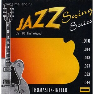 Комплект струн для акустической Thomastik JS110 Jazz Swing Еxtra Light, сталь/никель