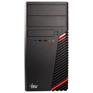 Компьютер IRU office 310H5sm MT, i5 11400, 8 гб, SSD 256 гб, UHDG 730 , fdos, чёрный