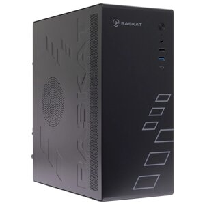 Компьютер Raskat Standart 300, i3 12100, 8 Гб, SSD 240 Гб, Intel UHD, noOS, чёрный