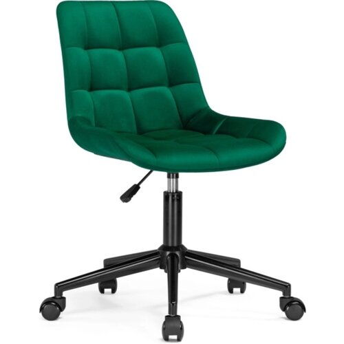 Компьютерное кресло Честер зеленый (california 697) металл/велюр, черный/зеленый 49x60x84 см 10509
