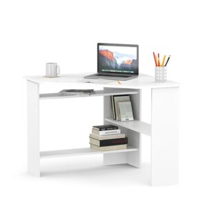 Компьютерный стол «КСТ-02», 900900740 мм, угловой, цвет белый