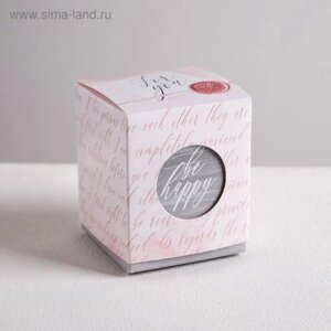 Коробка бонбоньерка, упаковка подарочная, «For you», 6 х 7 х 6 см
