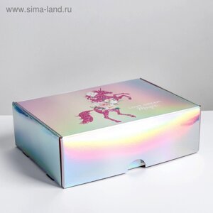 Коробка подарочная складная, упаковка, «Love dream», 30,5 х 22 х 9,5 см