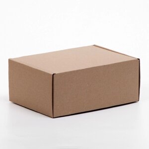 Коробка самосборная, бурая, 22 х 16,5 х 9,5 см