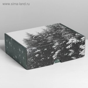 Коробка складная «Зимняя сказка», 30.7 22 9.5 см